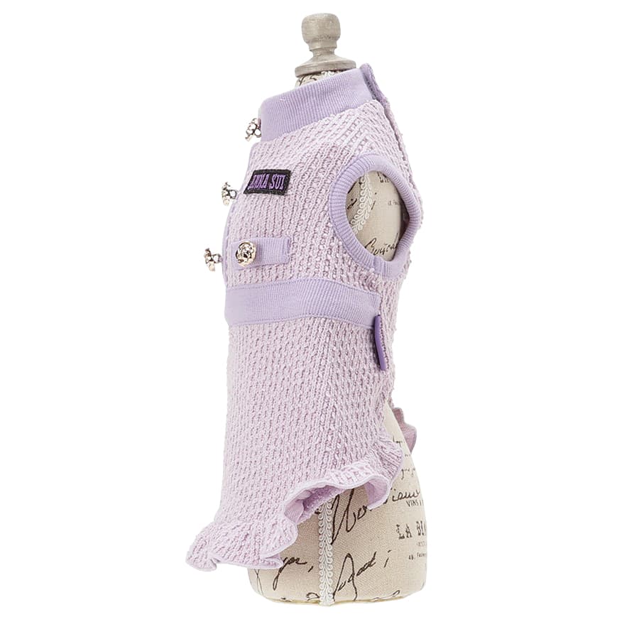 2025秋冬 ANNA SUI（アナ スイ）ツイード風ニットワンピース - 7