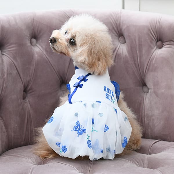 2026新商品 ANNA SUI（アナ スイ）バタフライチャイナバルーンワンピ - 3