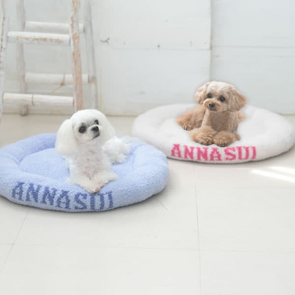 ANNA SUI さらふわニットベッド ラウンド - 1