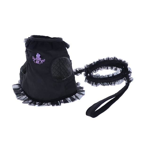 ANNA SUI 猫用フリル付きハーネス - 17