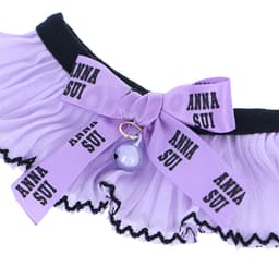 ANNA SUI 猫用リボン付シフォンプリーツシュシュ首輪 - サムネイル6