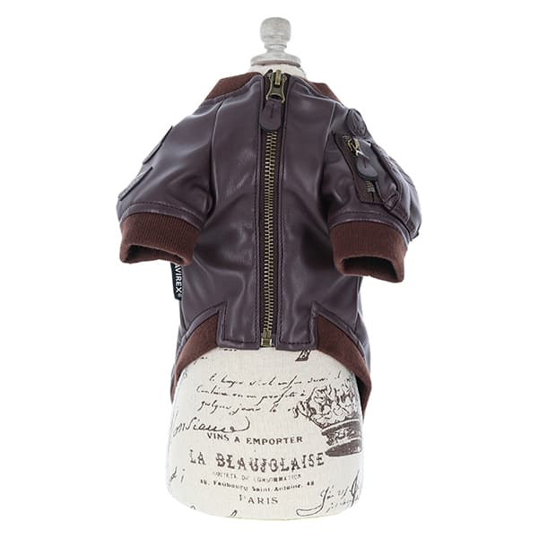 AVIREX（アヴィレックス）フェイクレザータイプMA-1トップガン - 4