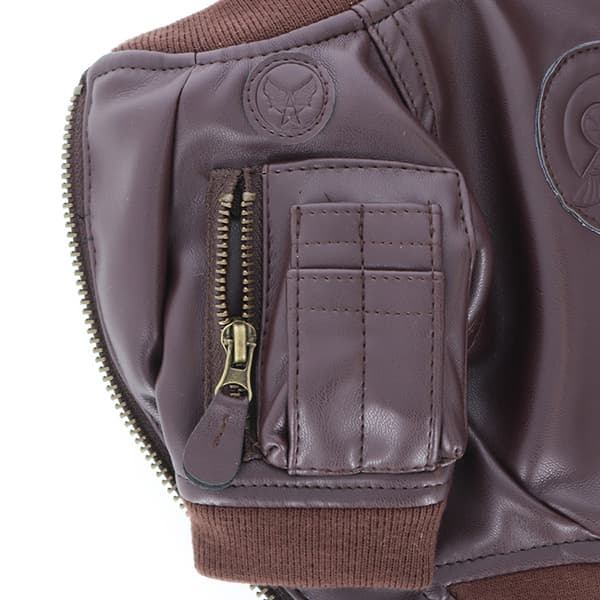 AVIREX（アヴィレックス）フェイクレザータイプMA-1トップガン - 8