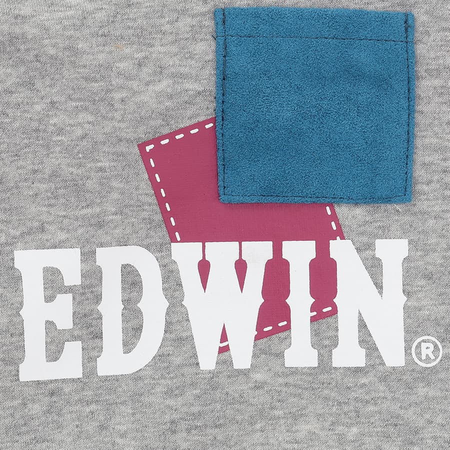 2025秋冬 EDWIN（ エドウィン）パッチワークスウェット - 13
