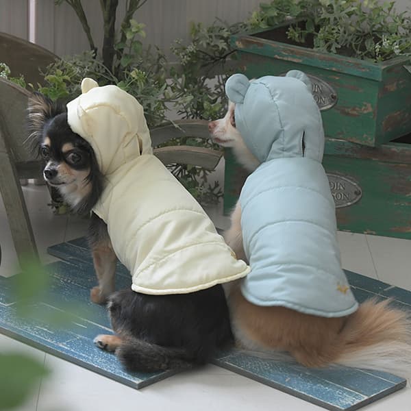 2025秋冬 ROPE PICNIC（ロペピクニック）クマ耳中綿ベスト - 2